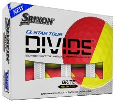 Srixon Q Star Tour Divide Yellow Red | Best4Balls