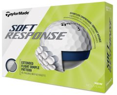 TaylorMade Soft Response logo over-run golf balls | Best4Balls