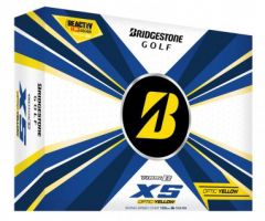 Personalised Bridgestone B XS Yellow golf balls | Best4Balls