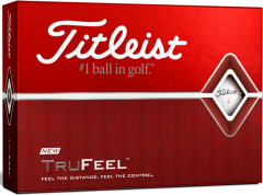 Personalised Titleist TruFeel White golf balls | Best4Balls