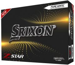 Srixon Z Star Pure White personalised golf balls | Best4Balls