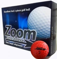 Personalised red Golf Balls | Best4Balls