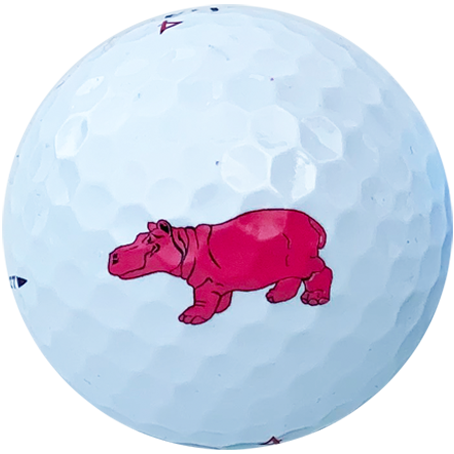 Logo golf balls 2 colour2